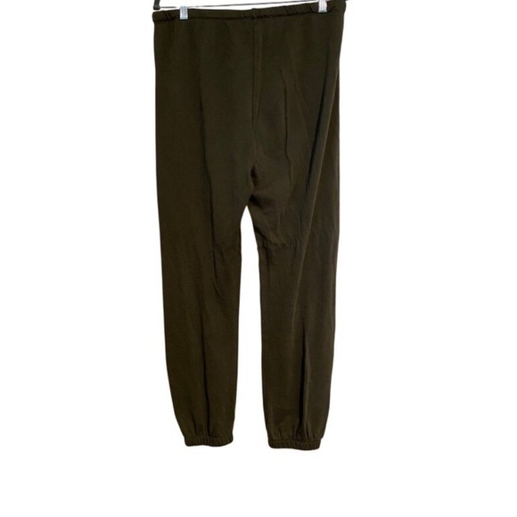 Z Supply Women Olive Green Distressed Lounge Set M Joggers + M Sweatshirt - Picture 15 of 15